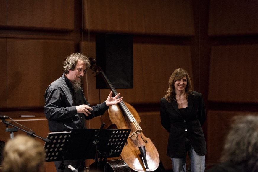 Lucia Ronchetti: with Massimo Ceccarelli, Roma 2014