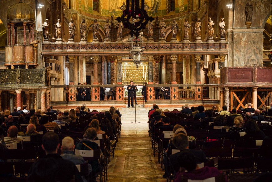 Lucia Ronchetti: BIENNALE MUSICA 2021-CHORUSES-Basilica di San Marco-Valentin Silvestrov