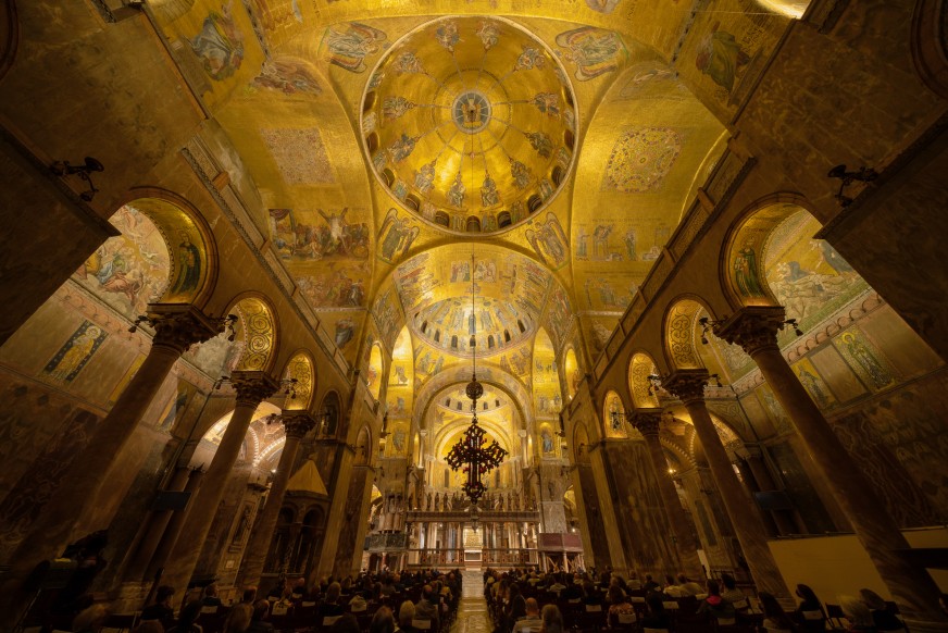 Lucia Ronchetti: BIENNALE MUSICA 2021-CHORUSES-Basilica di San Marco-Christina Kubisch-Cappella Marciana