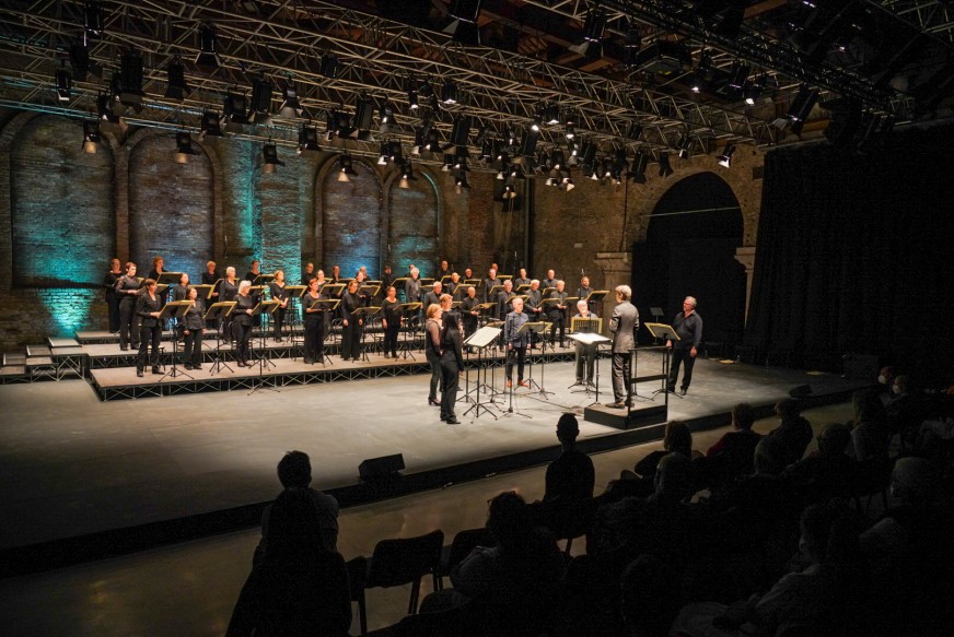 Lucia Ronchetti: BIENNALE MUSICA 2021-CHORUSES-Teatro alle Tese-Georges Aperghis
