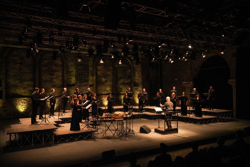 Lucia Ronchetti: BIENNALE MUSICA 2021-CHORUSES-Teatro alle Tese-Kaija Saariaho-Sivan Eldar-Sylvano Bussotti 