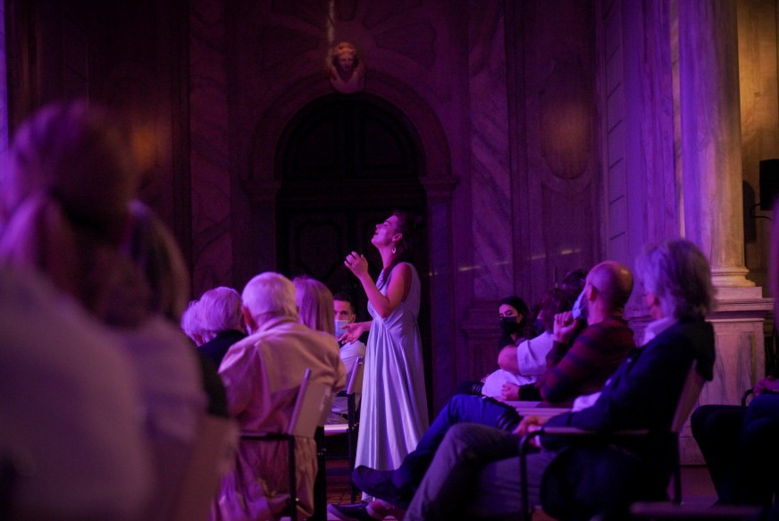 Lucia Ronchetti: BIENNALE MUSICA 2021-CHORUSES-Ca' Giustinian-Elina Duni