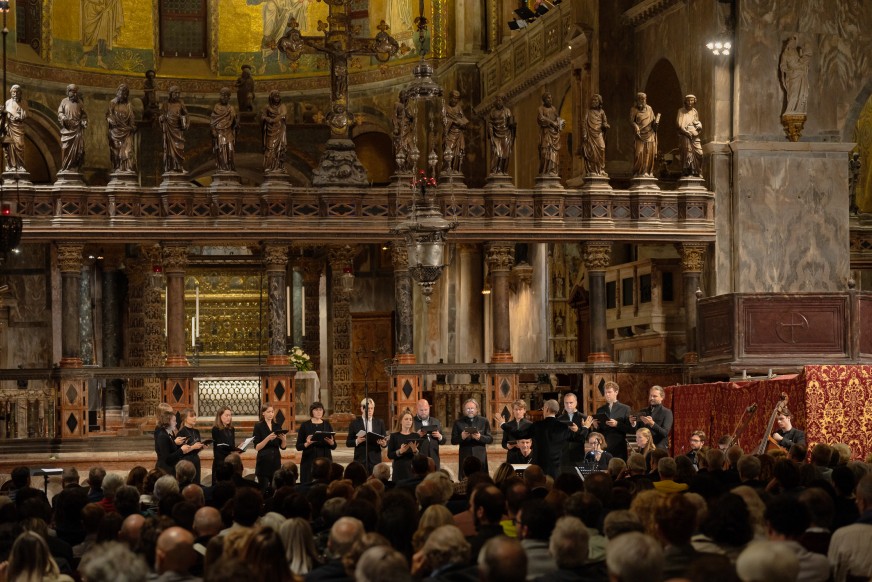 Lucia Ronchetti: BIENNALE MUSICA 2022-OUT OF STAGE-Basilica di San Marco-HELENA TULVE 