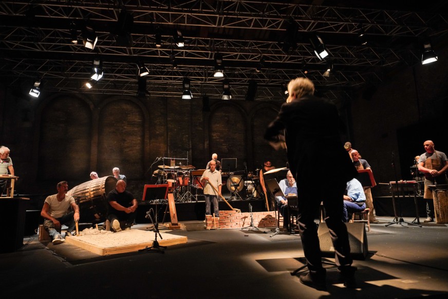 Lucia Ronchetti: BIENNALE MUSICA 2022-OUT OF STAGE-Arsenale – Teatro alle Tese (III)-GIORGIO BATTISTELLI