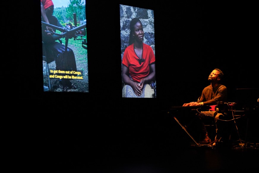 Lucia Ronchetti: BIENNALE MUSICA 2023-MICRO-MUSIC-TEATRO PICCOLO ARSENALE-DAVID SHONGO / ESTELLE SCHORPP