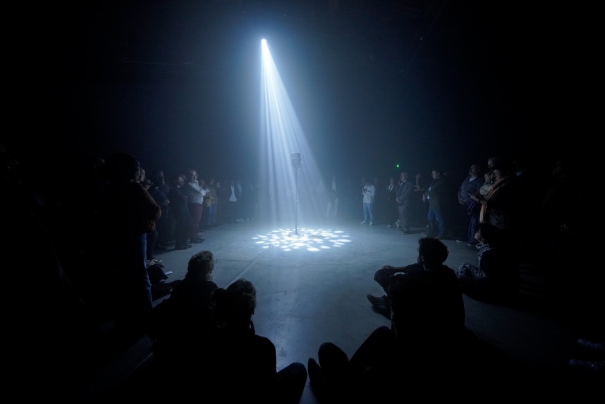 Lucia Ronchetti: BIENNALE MUSICA 2023-MICRO-MUSIC- TEATRO ALLE TESE-BRIGITTA MUNTENDORF - ORBIT - A WAR SERIES